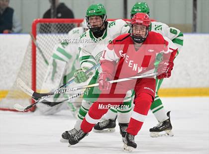Thumbnail 2 in Greenwich @ Northwest Catholic (CIAC D1 First Round) photogallery.
