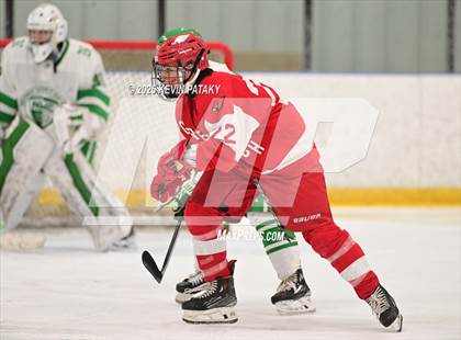 Thumbnail 2 in Greenwich @ Northwest Catholic (CIAC D1 First Round) photogallery.