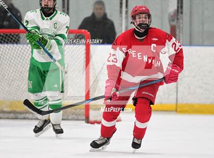 Thumbnail 3 in Greenwich @ Northwest Catholic (CIAC D1 First Round) photogallery.