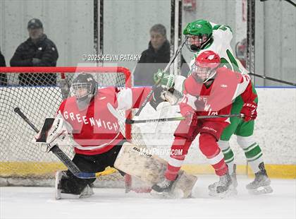 Thumbnail 3 in Greenwich @ Northwest Catholic (CIAC D1 First Round) photogallery.