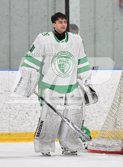 Thumbnail 1 in Greenwich @ Northwest Catholic (CIAC D1 First Round) photogallery.