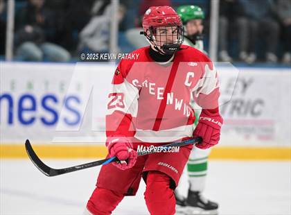 Thumbnail 3 in Greenwich @ Northwest Catholic (CIAC D1 First Round) photogallery.