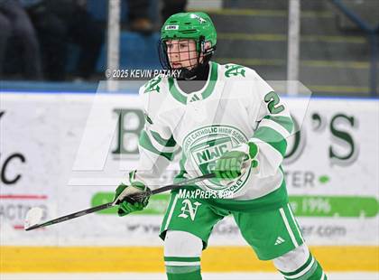 Thumbnail 1 in Greenwich @ Northwest Catholic (CIAC D1 First Round) photogallery.