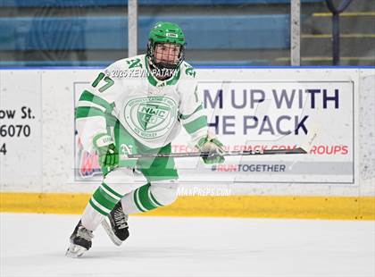 Thumbnail 2 in Greenwich @ Northwest Catholic (CIAC D1 First Round) photogallery.