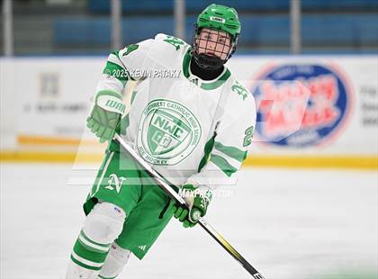 Thumbnail 3 in Greenwich @ Northwest Catholic (CIAC D1 First Round) photogallery.