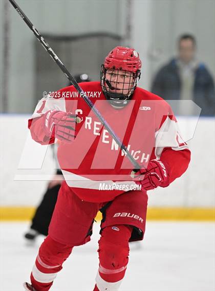 Thumbnail 2 in Greenwich @ Northwest Catholic (CIAC D1 First Round) photogallery.