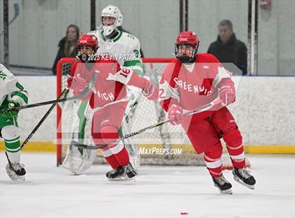 Thumbnail 3 in Greenwich @ Northwest Catholic (CIAC D1 First Round) photogallery.