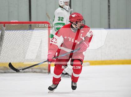 Thumbnail 3 in Greenwich @ Northwest Catholic (CIAC D1 First Round) photogallery.