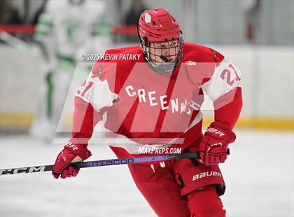 Thumbnail 2 in Greenwich @ Northwest Catholic (CIAC D1 First Round) photogallery.