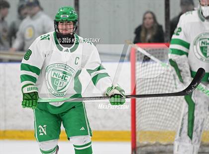 Thumbnail 2 in Greenwich @ Northwest Catholic (CIAC D1 First Round) photogallery.