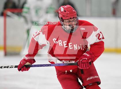 Thumbnail 3 in Greenwich @ Northwest Catholic (CIAC D1 First Round) photogallery.