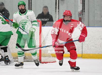 Thumbnail 2 in Greenwich @ Northwest Catholic (CIAC D1 First Round) photogallery.