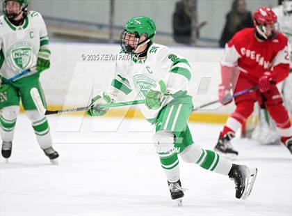 Thumbnail 2 in Greenwich @ Northwest Catholic (CIAC D1 First Round) photogallery.