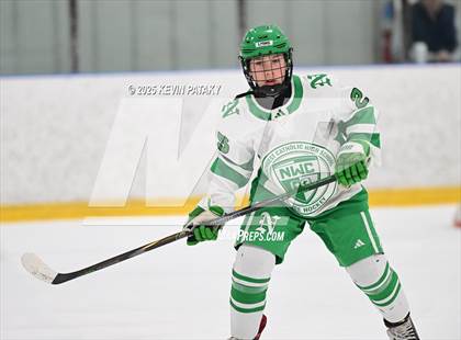 Thumbnail 3 in Greenwich @ Northwest Catholic (CIAC D1 First Round) photogallery.