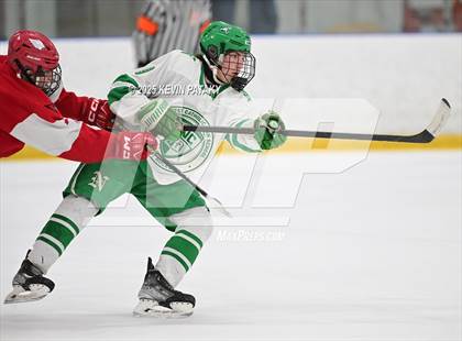 Thumbnail 2 in Greenwich @ Northwest Catholic (CIAC D1 First Round) photogallery.