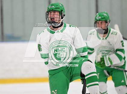 Thumbnail 2 in Greenwich @ Northwest Catholic (CIAC D1 First Round) photogallery.