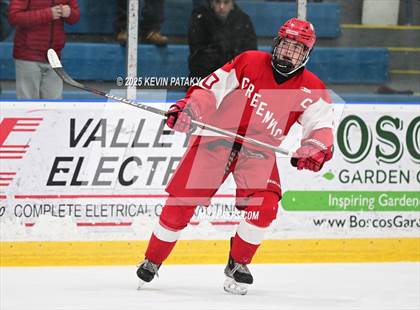 Thumbnail 1 in Greenwich @ Northwest Catholic (CIAC D1 First Round) photogallery.