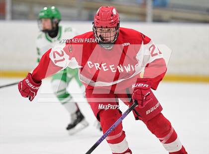Thumbnail 2 in Greenwich @ Northwest Catholic (CIAC D1 First Round) photogallery.