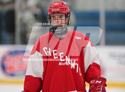 Thumbnail 2 in Greenwich @ Northwest Catholic (CIAC D1 First Round) photogallery.