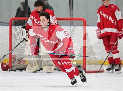 Thumbnail 1 in Greenwich @ Northwest Catholic (CIAC D1 First Round) photogallery.