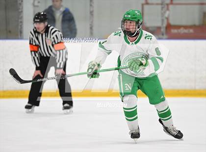 Thumbnail 2 in Greenwich @ Northwest Catholic (CIAC D1 First Round) photogallery.