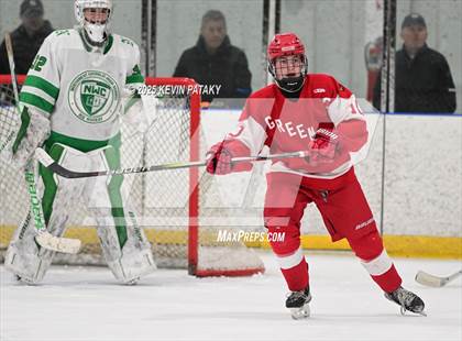 Thumbnail 3 in Greenwich @ Northwest Catholic (CIAC D1 First Round) photogallery.