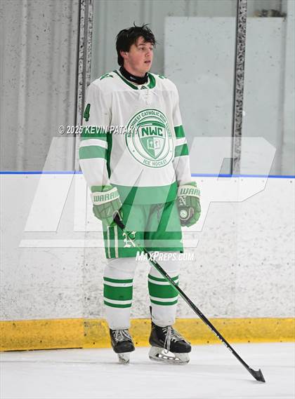 Thumbnail 2 in Greenwich @ Northwest Catholic (CIAC D1 First Round) photogallery.