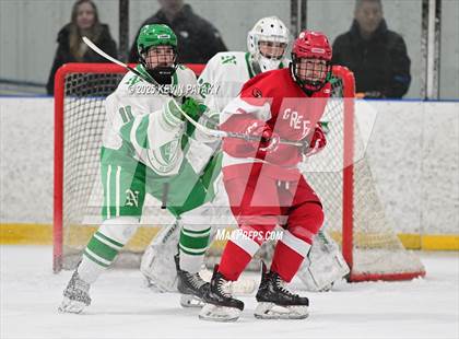 Thumbnail 1 in Greenwich @ Northwest Catholic (CIAC D1 First Round) photogallery.
