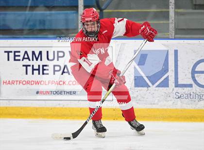 Thumbnail 2 in Greenwich @ Northwest Catholic (CIAC D1 First Round) photogallery.
