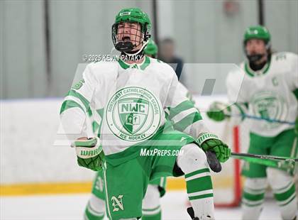 Thumbnail 3 in Greenwich @ Northwest Catholic (CIAC D1 First Round) photogallery.