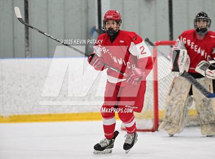Thumbnail 2 in Greenwich @ Northwest Catholic (CIAC D1 First Round) photogallery.