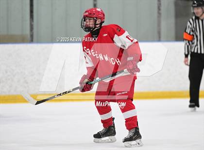 Thumbnail 2 in Greenwich @ Northwest Catholic (CIAC D1 First Round) photogallery.