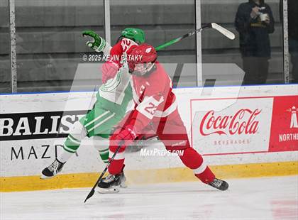 Thumbnail 1 in Greenwich @ Northwest Catholic (CIAC D1 First Round) photogallery.