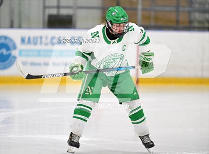 Thumbnail 1 in Greenwich @ Northwest Catholic (CIAC D1 First Round) photogallery.