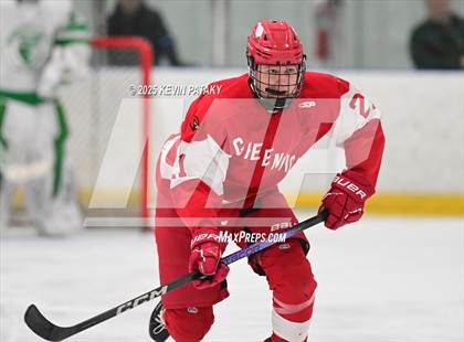 Thumbnail 3 in Greenwich @ Northwest Catholic (CIAC D1 First Round) photogallery.