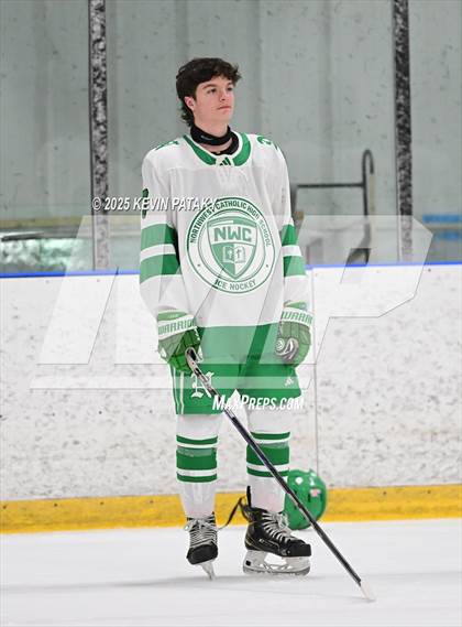 Thumbnail 3 in Greenwich @ Northwest Catholic (CIAC D1 First Round) photogallery.