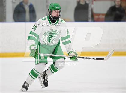 Thumbnail 3 in Greenwich @ Northwest Catholic (CIAC D1 First Round) photogallery.