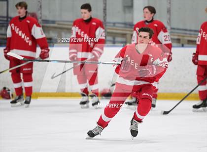 Thumbnail 3 in Greenwich @ Northwest Catholic (CIAC D1 First Round) photogallery.