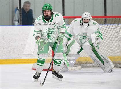 Thumbnail 3 in Greenwich @ Northwest Catholic (CIAC D1 First Round) photogallery.