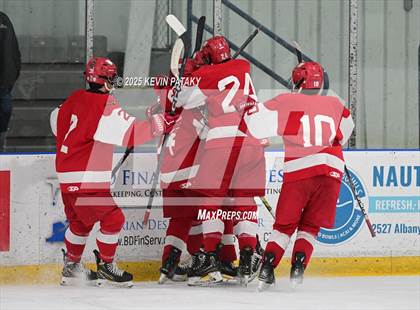 Thumbnail 1 in Greenwich @ Northwest Catholic (CIAC D1 First Round) photogallery.