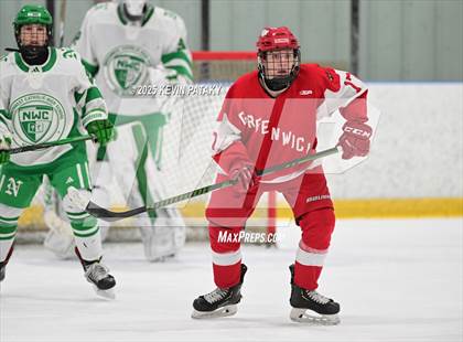Thumbnail 1 in Greenwich @ Northwest Catholic (CIAC D1 First Round) photogallery.