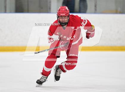 Thumbnail 2 in Greenwich @ Northwest Catholic (CIAC D1 First Round) photogallery.