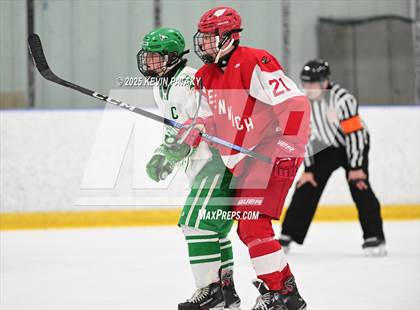 Thumbnail 1 in Greenwich @ Northwest Catholic (CIAC D1 First Round) photogallery.