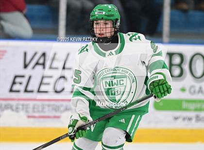 Thumbnail 3 in Greenwich @ Northwest Catholic (CIAC D1 First Round) photogallery.