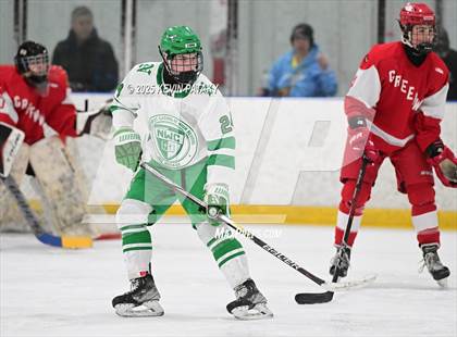 Thumbnail 2 in Greenwich @ Northwest Catholic (CIAC D1 First Round) photogallery.