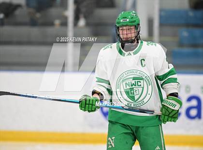 Thumbnail 2 in Greenwich @ Northwest Catholic (CIAC D1 First Round) photogallery.