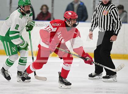 Thumbnail 1 in Greenwich @ Northwest Catholic (CIAC D1 First Round) photogallery.