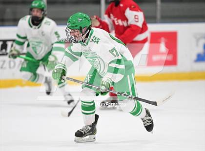 Thumbnail 3 in Greenwich @ Northwest Catholic (CIAC D1 First Round) photogallery.