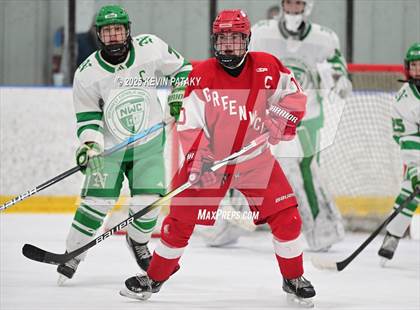 Thumbnail 3 in Greenwich @ Northwest Catholic (CIAC D1 First Round) photogallery.