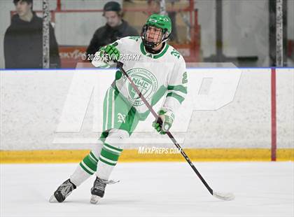 Thumbnail 3 in Greenwich @ Northwest Catholic (CIAC D1 First Round) photogallery.